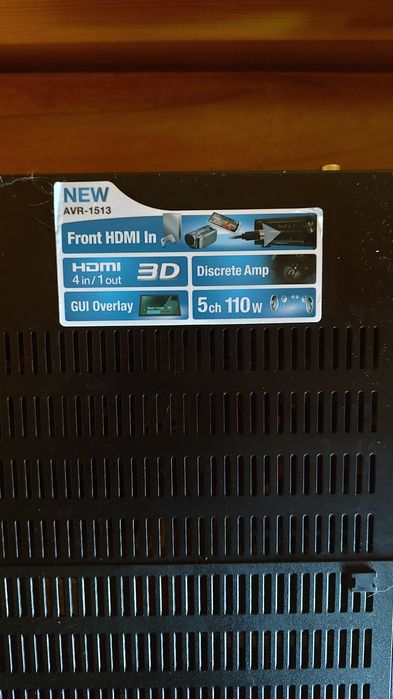 Denon AV Surround Receiver AVR-1513 / 5x110 Watt