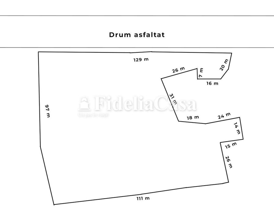 Proprietar intravilan în Țigănași la strada principală
