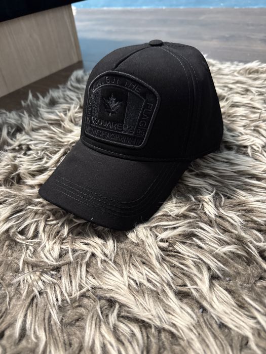 Sapca Dsquared2 Flag full black Premium