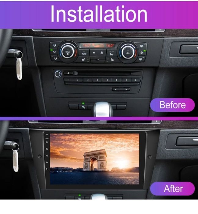 Мултимедия BMW E90 E91 E92 E93 Android GPS Навигация