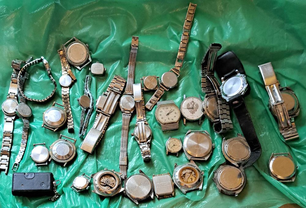 Лот ръчни механични часовници ,НЕ РАБОТЯТ - Orient,Cetizen,Seiko и др.