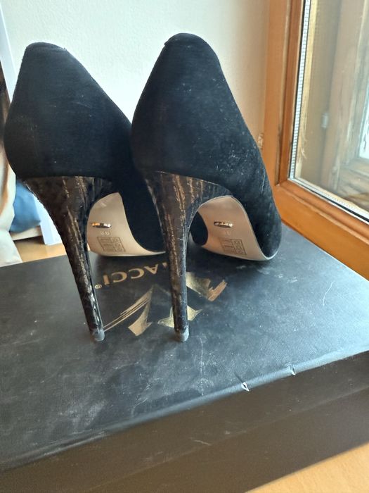 Туфли замшевые vtachii