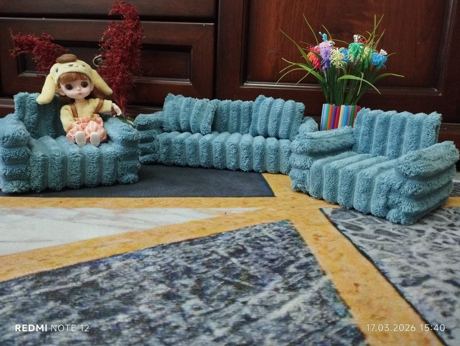 мягкий кукольный уголок