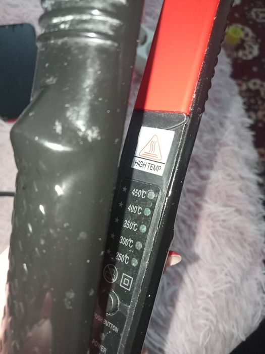 выпрямитель волос укладка