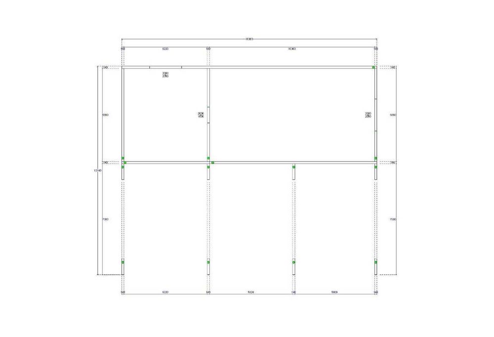 ЛИЗИНГ-Конструкции за автомивки 3 клетки + Автосервиз/Гумаджийно+Склад