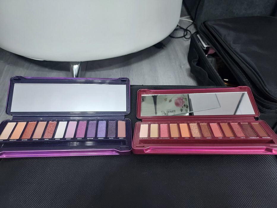 Sclipici Nyx, farduri,tus maro si negru Iglot