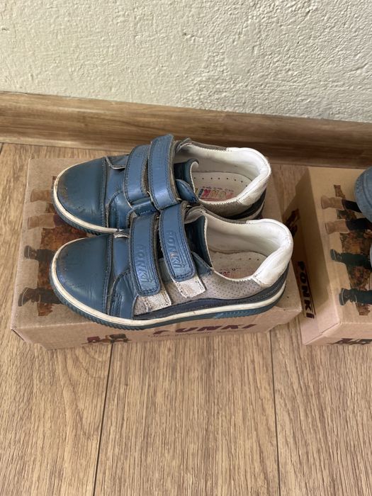 Детски обувки от естествена кожа Ponki