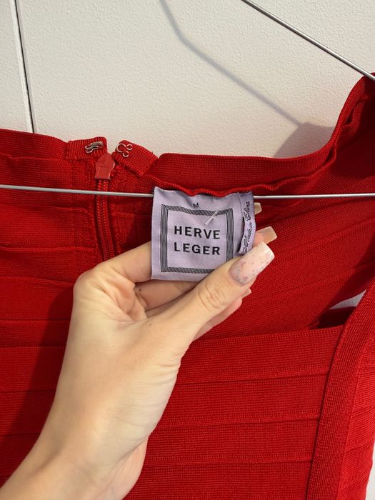 Дамска червена рокля