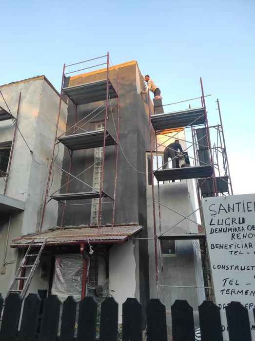 Placări polistiren și vată minerală