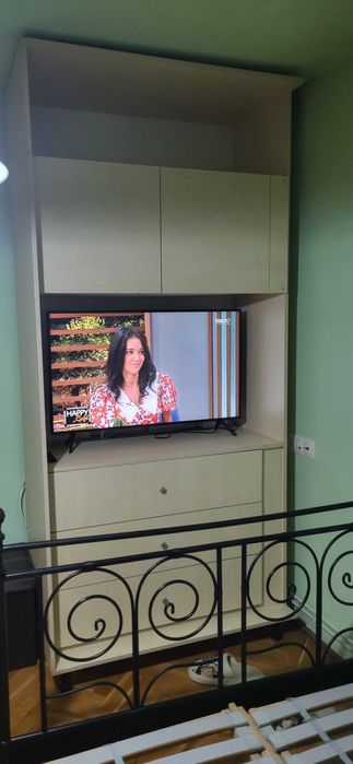 Dulap pal 18mm cu 3 corpuri 115x60x240cm culoare Par Salbatec