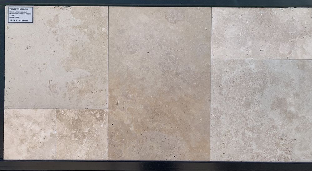 Import direct Travertin French Pattern 1.2 sau 3cm