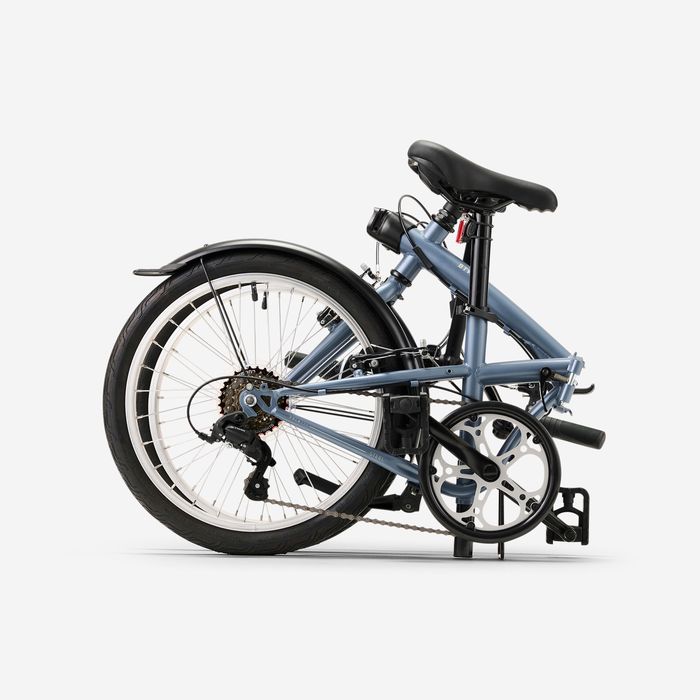 Bicicletă pliabilă Fold120 Gri - UNIC - (SecondHand) Decathlon
