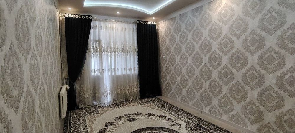 Тезда- 3 хонали 2 каватда жойлашган квартира сотилади умумий майдони 7