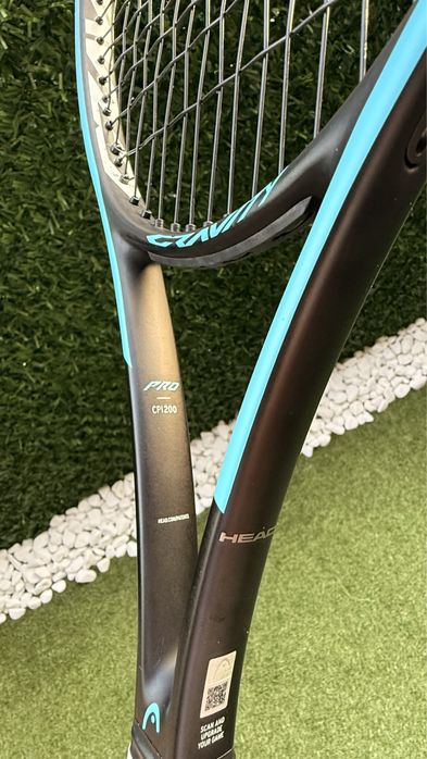 Тенис ракета HEAD Graphene 360+ Gravity Pro 2021 L3 + Luxilon кордаж, отлично състояние