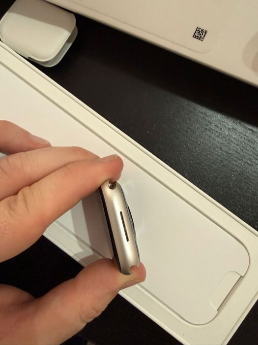 apple watch 7 41 silver impecabil