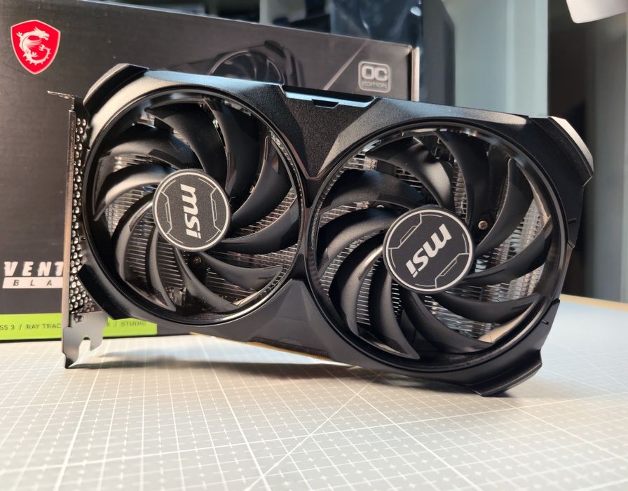 Placă Video RTX 4060 Ti 8GB MSI Ventus 2X Black OC