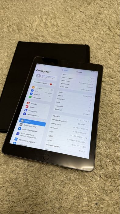 Ipad 6th gen sim | husa + cablu incarcare
