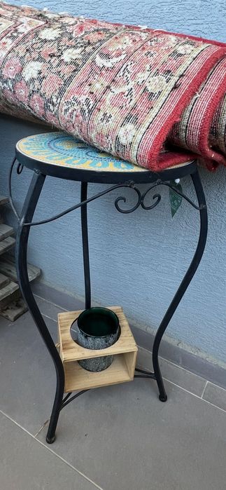 Set 3 mese Mozaic, Oțel, grădină/balcon