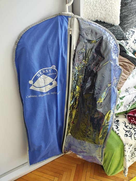 Costum  albastru de mire