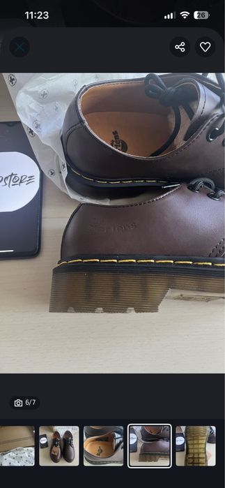 Туфли новые dr martens др мартинс