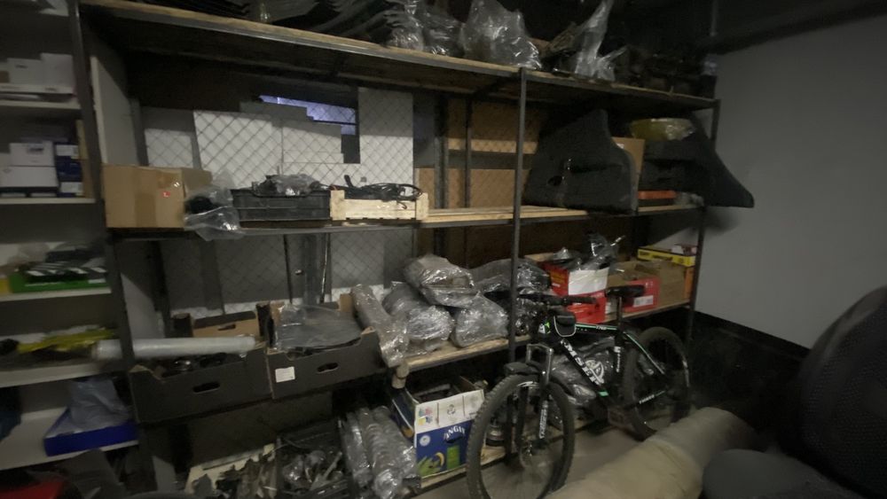 Полка стеллаж металический мощный