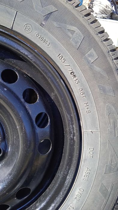 Резервна гума 4х100 Opel 185/70/13 ET.49 56.6