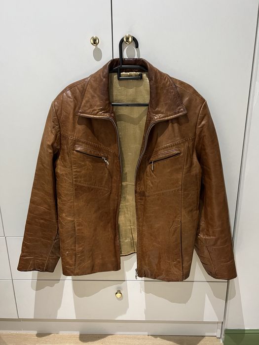 Кожаная куртка 52-54р косуха