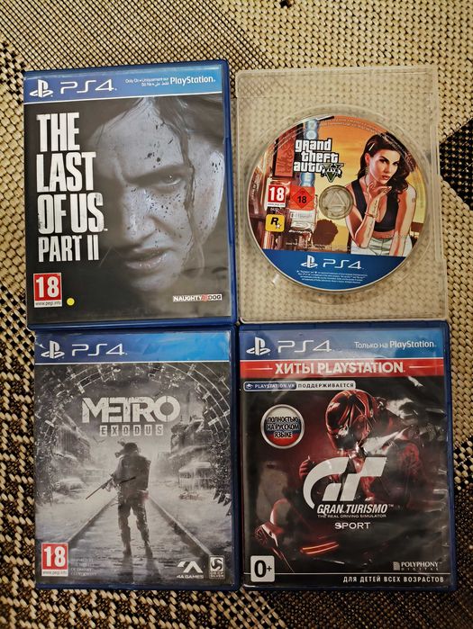 Продам диски для PS4 и PS5