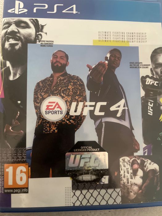 Диск на пс4 ufc4