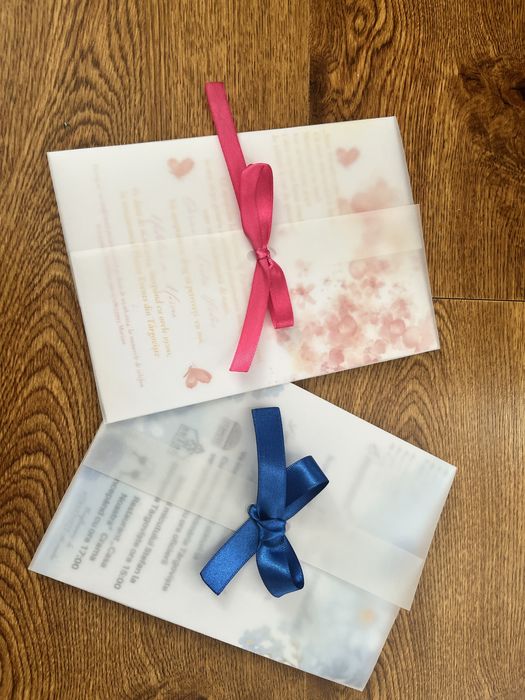 Invitatii pentru nunta sau botez