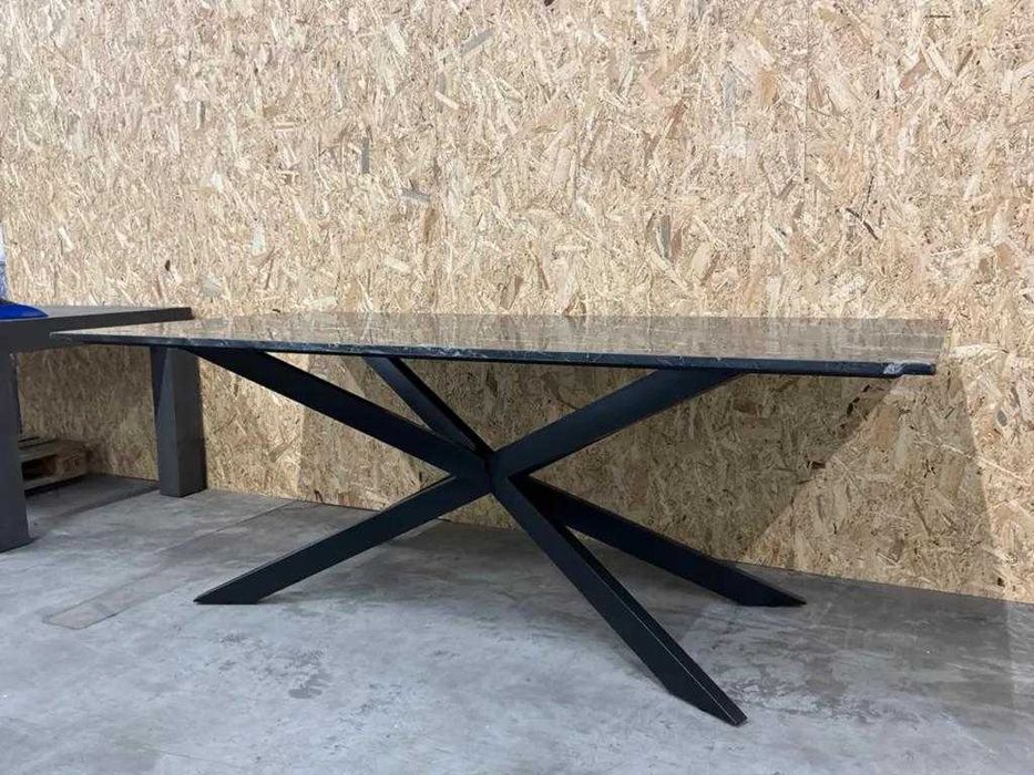 Masă dining marmură naturală 220x100 cm