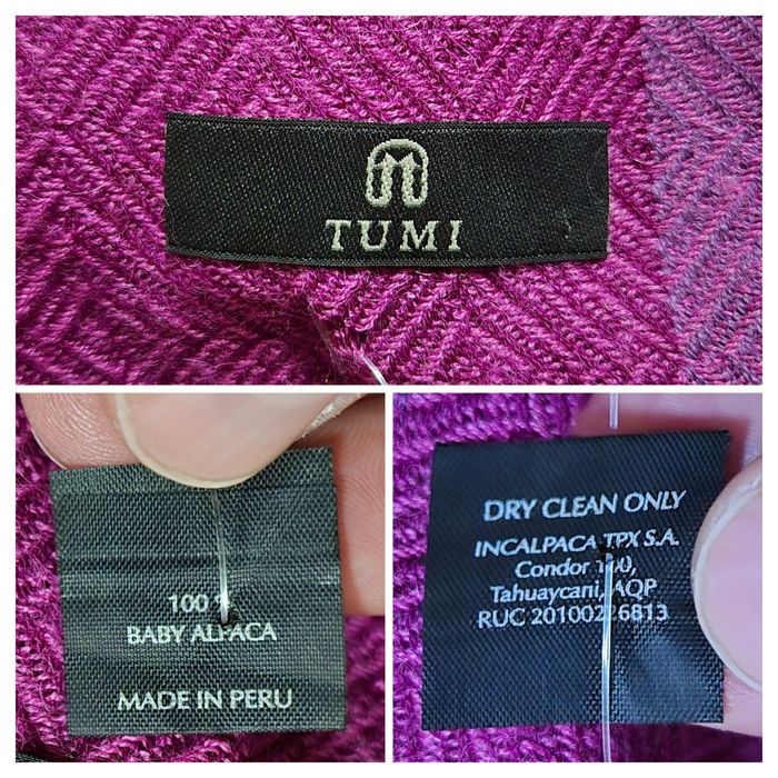 Eșarfă outdoor de lux Tumi, 100% Baby Alpaca - Femei