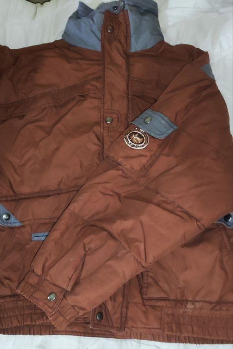 Пуховик качественный теплый-48р. Куртка 46. Антискользящие на обувь