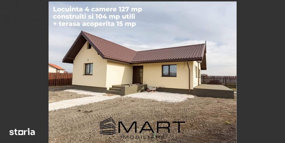 Casa Moderna cu Teren 500 m²