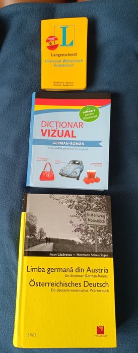 3 Dicționare Română - Germană