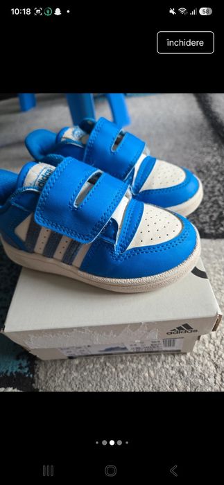 Adidași 23 cm albaștri
