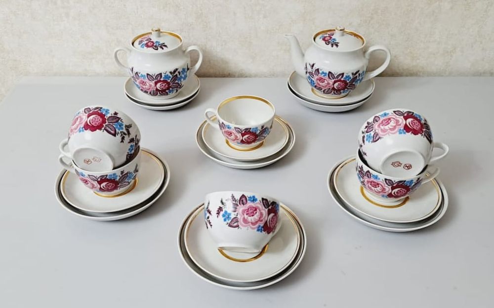 Сервизы чайные Фарфор