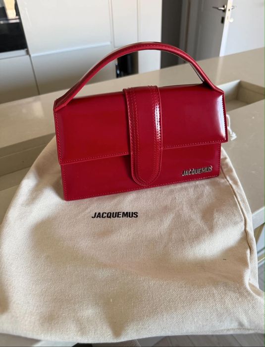 Червена чанта Jacquemus Le Bambino Long