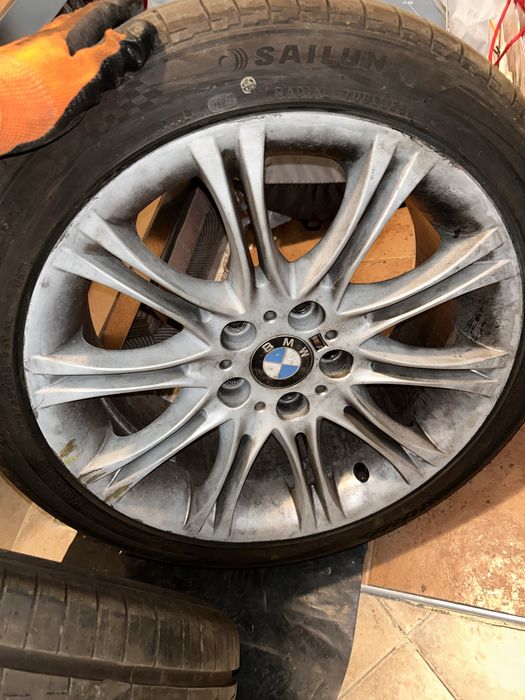 Style 135 5x120 ET43 8x18 с чисто нови летни гуми