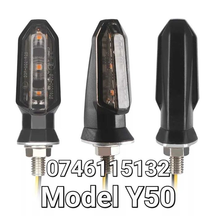 Moto Scuter Motocicleta Atv Chopper-Semnalizari LED- Semnalizare - Y50