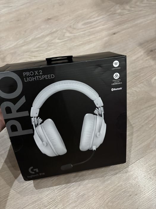Наушники Logitech G Pro X 2 Lightspeed белый