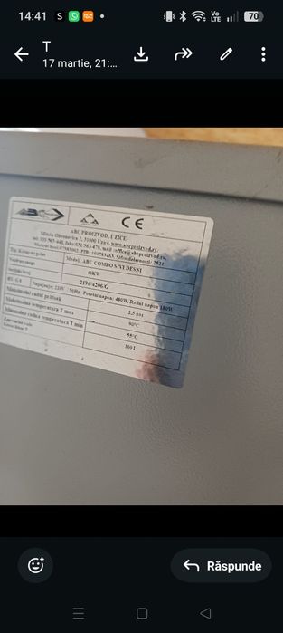 Vând Centrala combo 40kw , placa electronică defecta