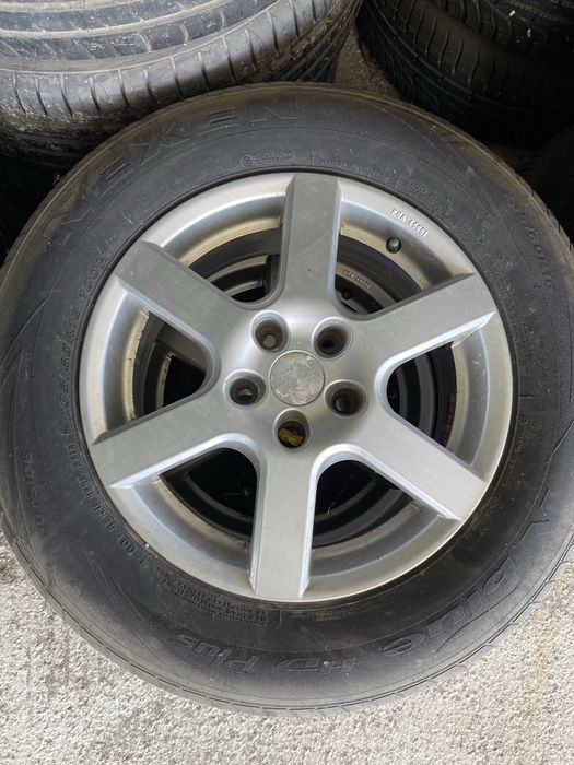Set jante aliaj R16 Toyota Rav 4 cu anvelope de vara 235 65 R16