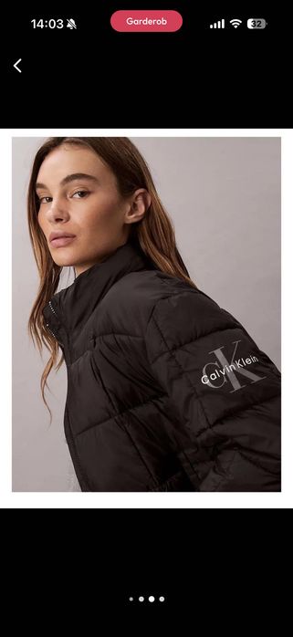 куртка Calvin Klein черный