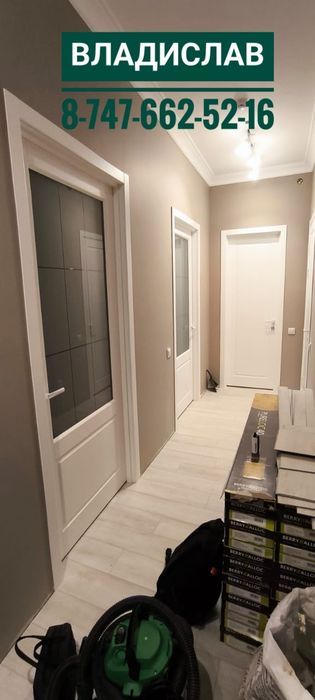 Установка межкомнатных дверей