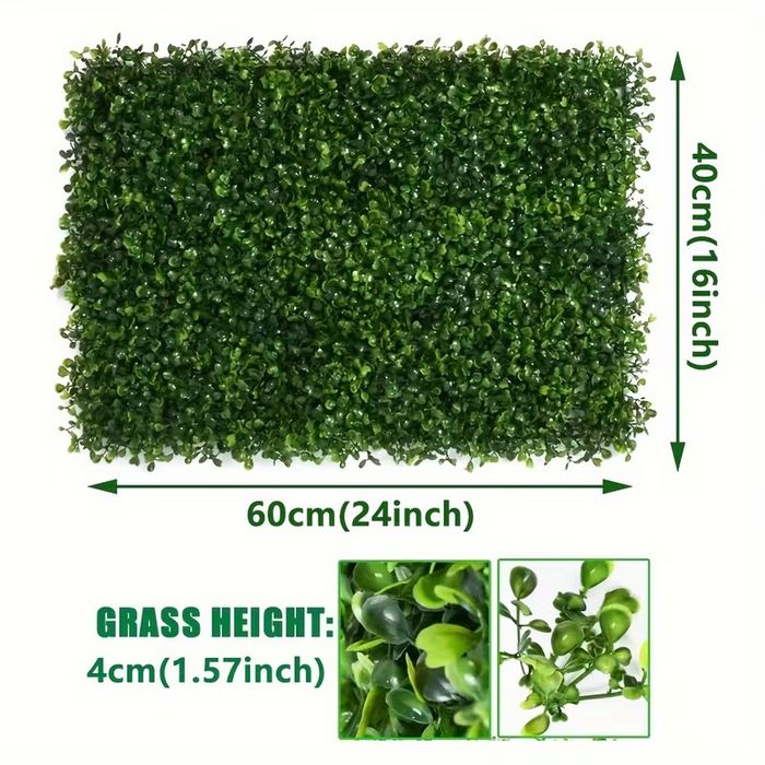 Изкуствена трева пано плочки 40х60 см