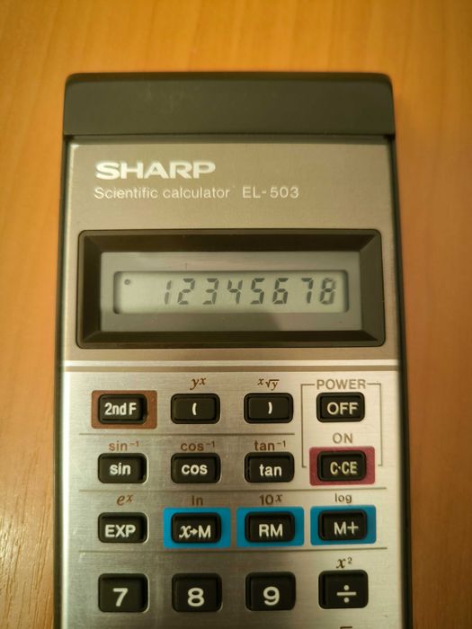 Calculator stiintific de buzunar Sharp EL-503