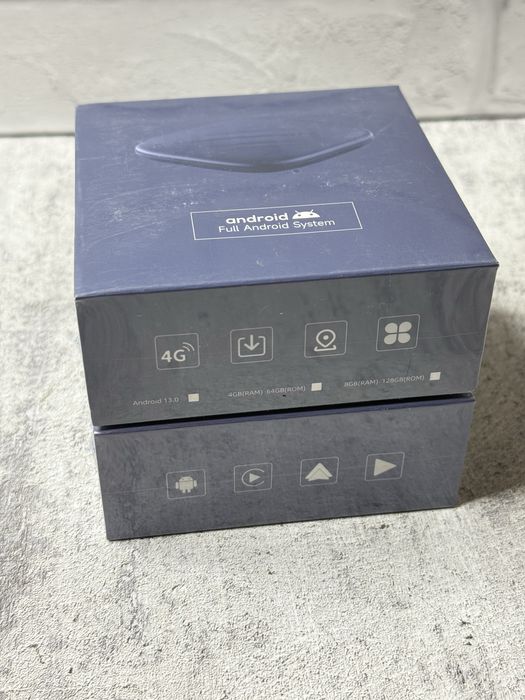 Андроид приставка для авто 4/64г, 6/128г CarPlay новая 8ядер 4G