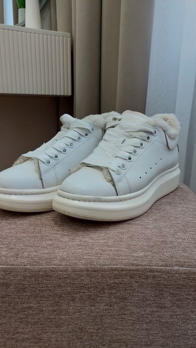 Зимние кеды Alexander McQueen
