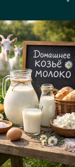 Продаётся козье молоко